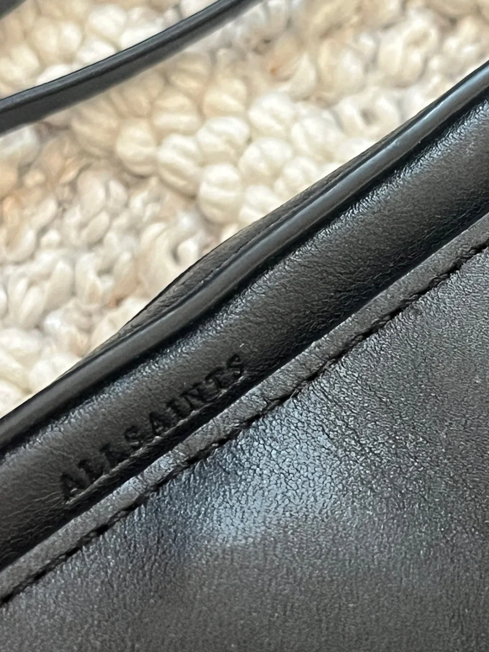 ALLSAINTS Cooper Leather Camera Bag